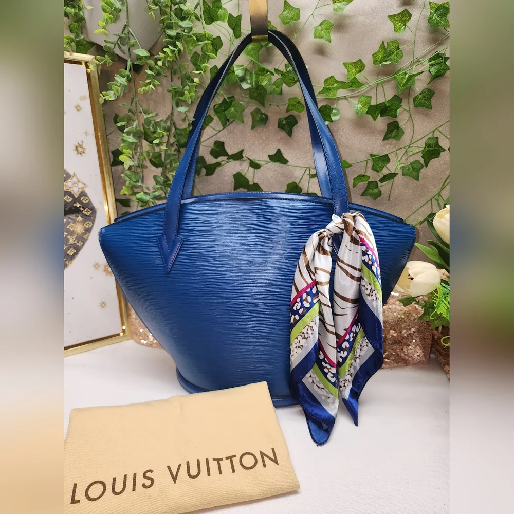 Authentic Louis Vuitton Epi Saint Jacques GM In Toledo W/ Dust Bag